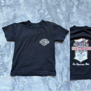 Harley-Davidson Kids Tee with Logo in Black
